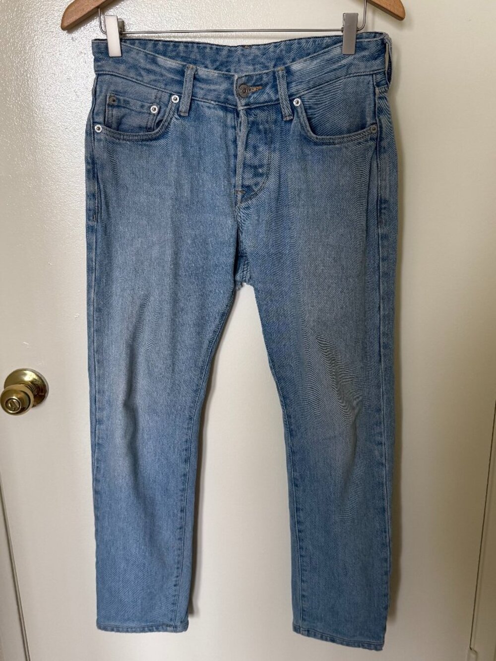 Buck Mason Maverick Slim 14oz Double Dipped Denim Jeans 29 x 34